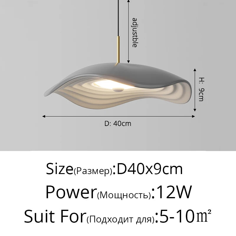 lustre d'art moderne minimaliste wabi-sabi pour bar créatif