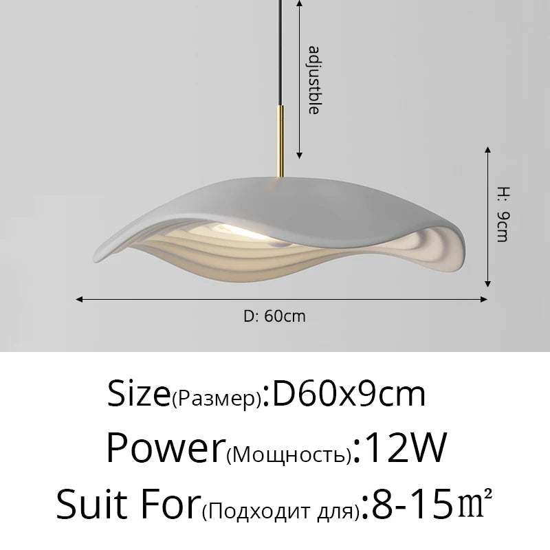 lustre d'art moderne minimaliste wabi-sabi pour bar créatif