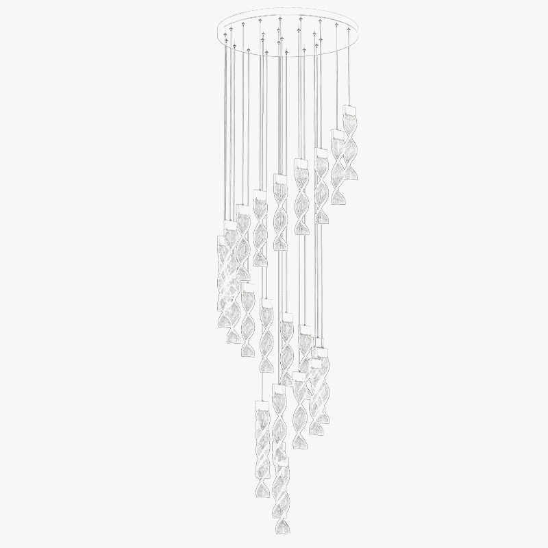 lustre décoratif pour un éclairage élégant et moderne