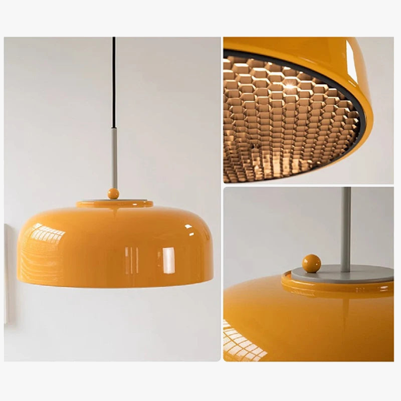 lustre danois minimaliste en nid dabeille moderne pour éclairage créatif