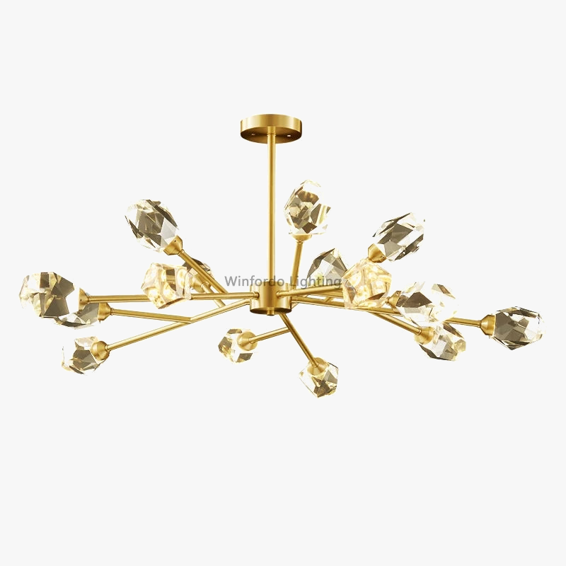 lustre de luxe 	 en cristal éclairage postmoderne winfordo wf-xd011