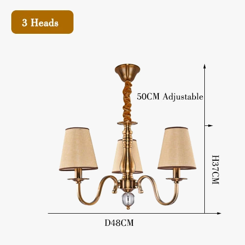 Lustre de luxe classique