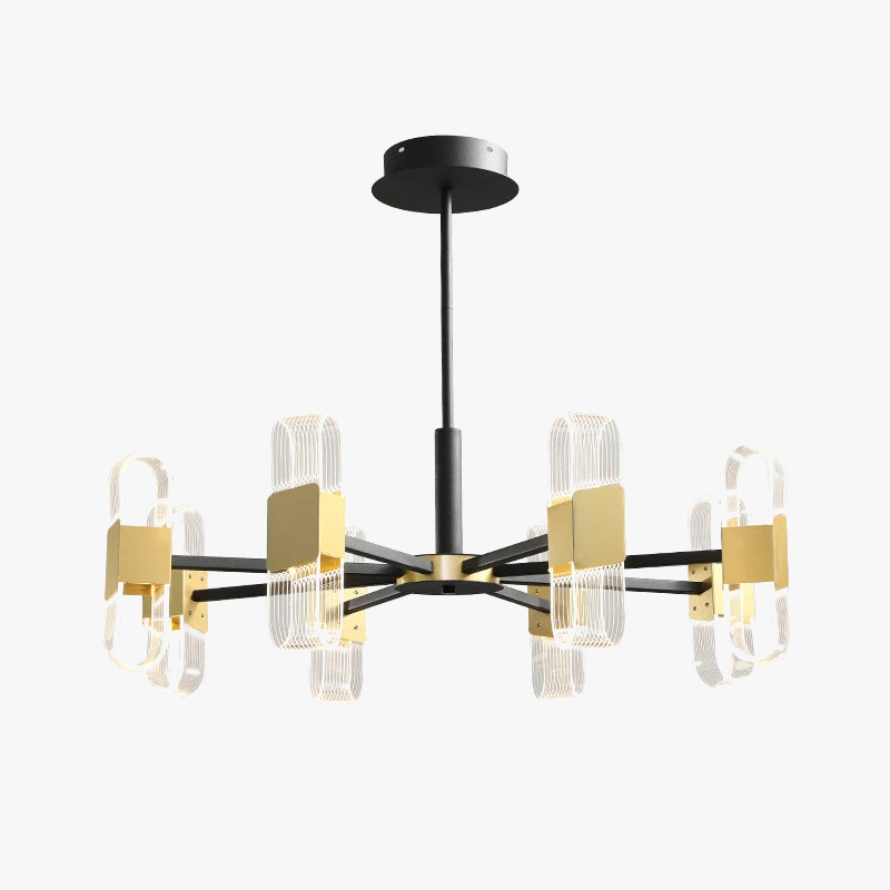lustre de luxe design pour un éclairage nordique élégant