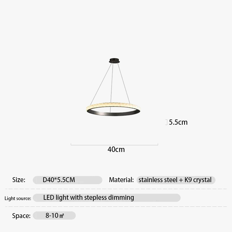 lustre de luxe en cristal pour hôtel et villa