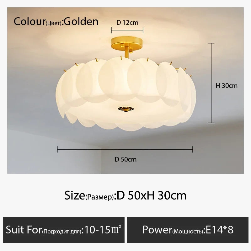 lustre de luxe en verre rond 2022 pour éclairage décoratif