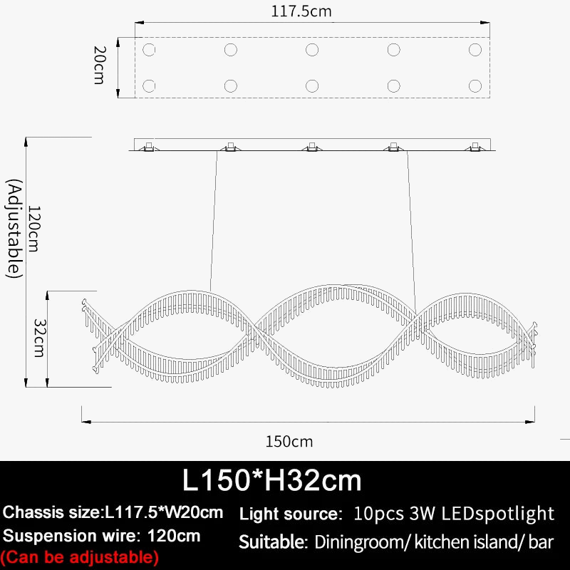 lustre de luxe moderne k9 en cristal suspendu personnalisé