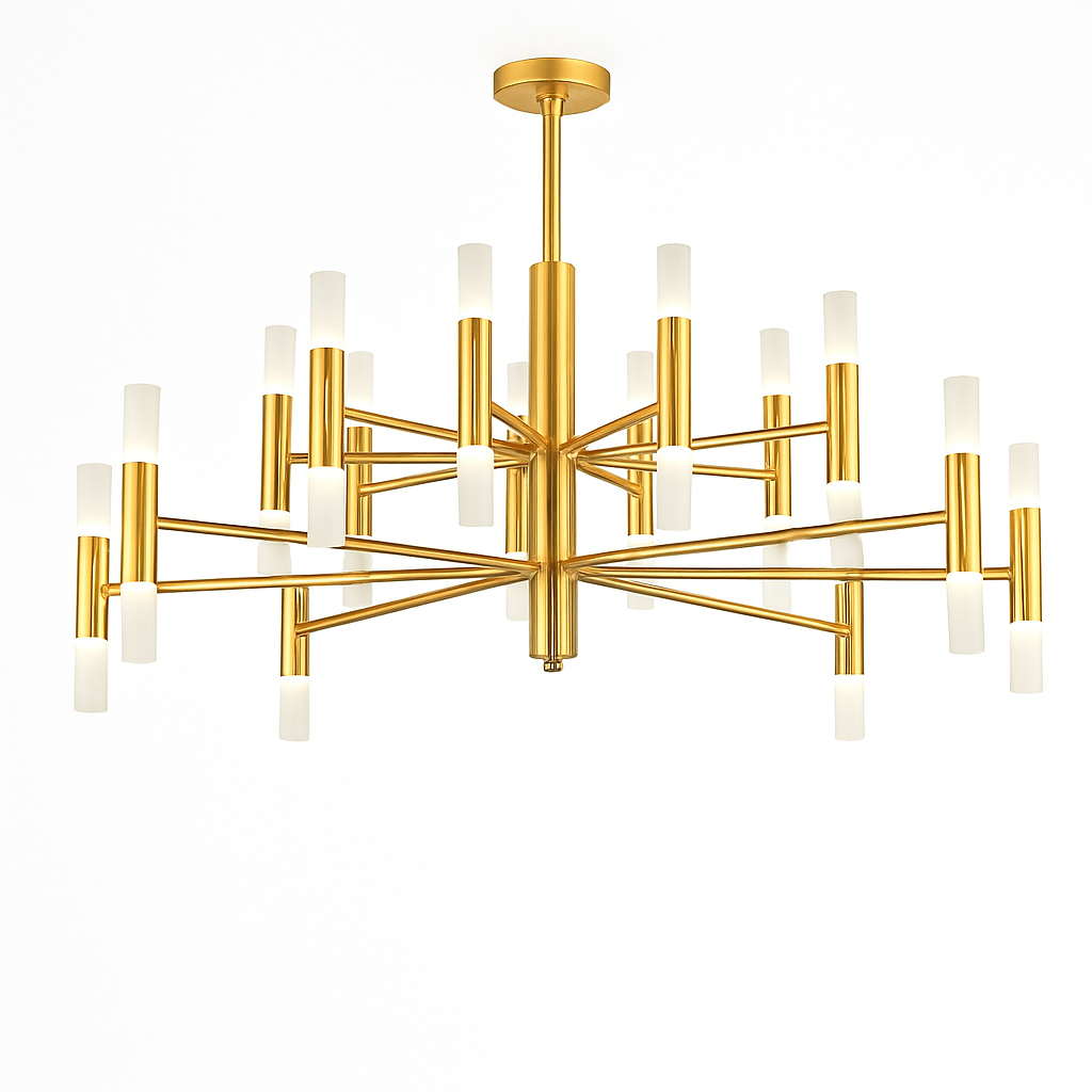 lustre de luxe moderne simple design artistique suspendu