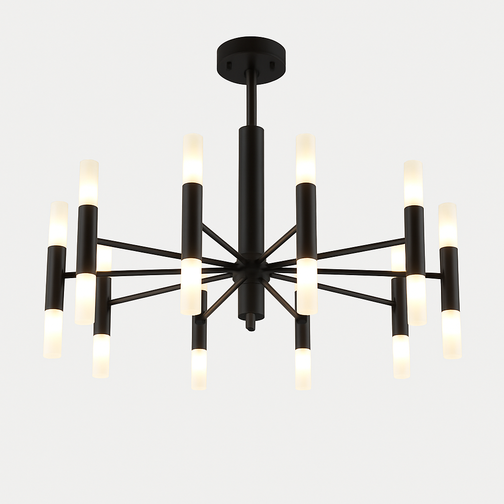 lustre de luxe moderne simple design artistique suspendu