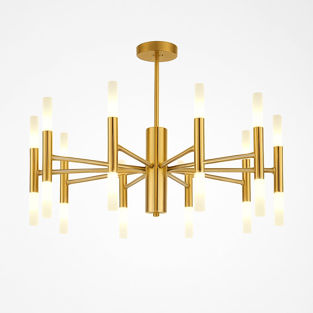 lustre de luxe moderne simple design artistique suspendu