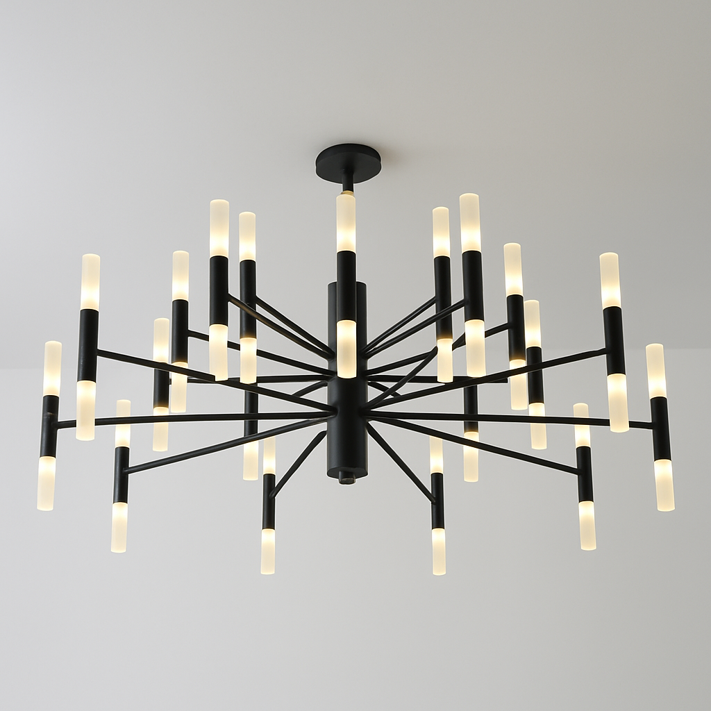 lustre de luxe moderne simple design artistique suspendu