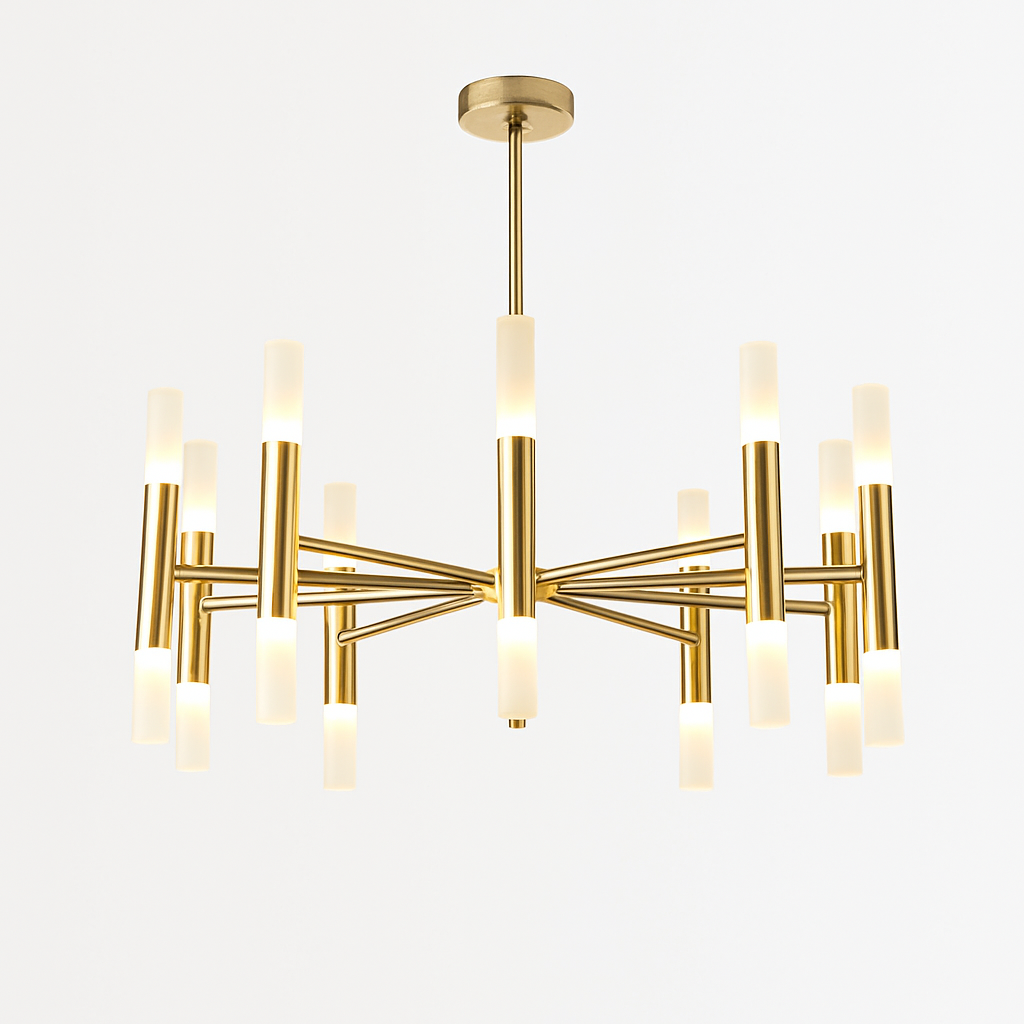 lustre de luxe moderne simple design artistique suspendu