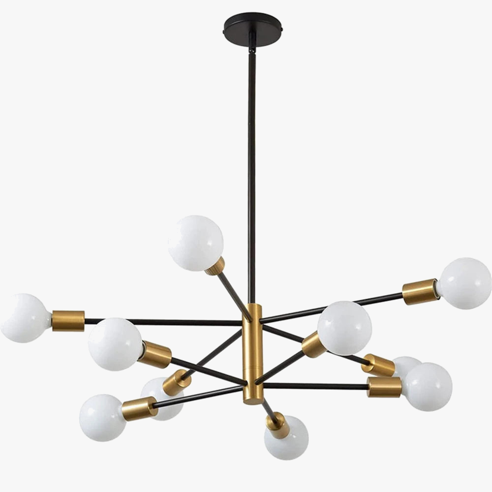 lustre de luxe moderne suspension led décoration nordique