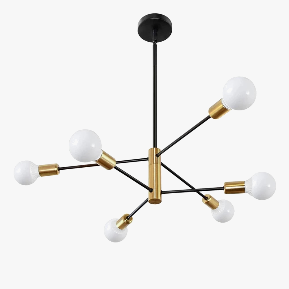 lustre de luxe moderne suspension led décoration nordique