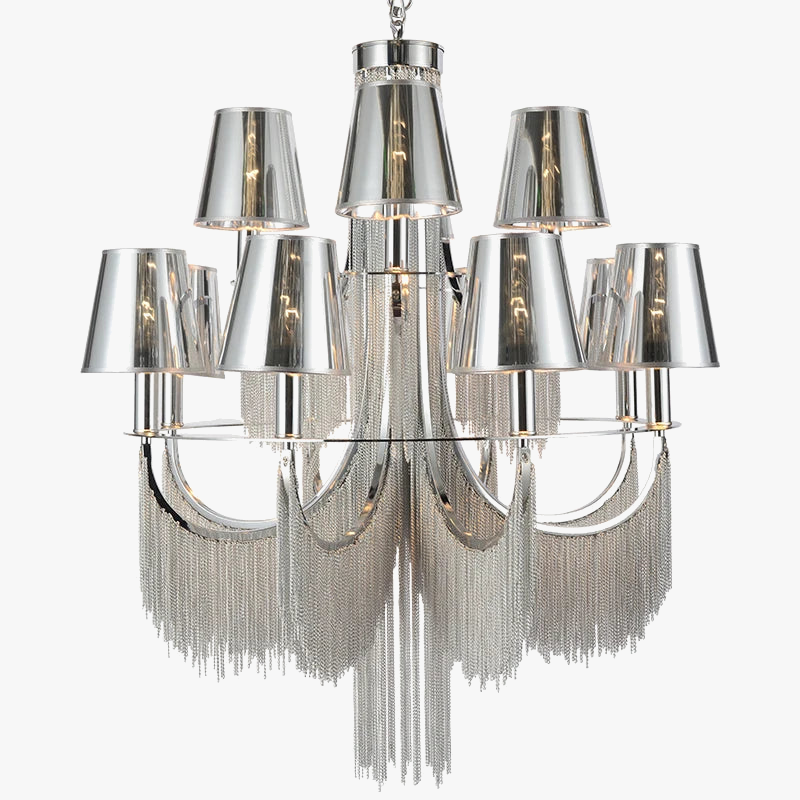 lustre de luxe pour mariage entrée et décoration élégante