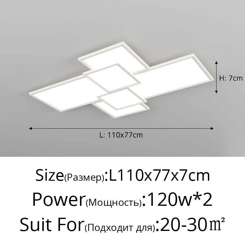 lustre de style minimaliste moderne spectre complet 	 haut de gamme intelligent