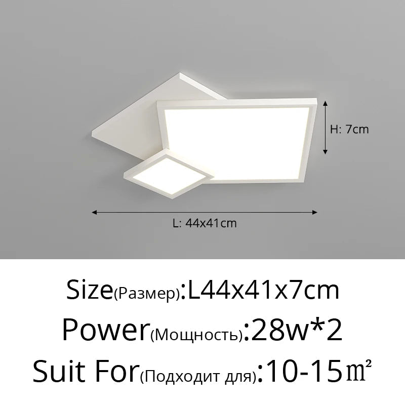 lustre de style minimaliste moderne spectre complet 	 haut de gamme intelligent