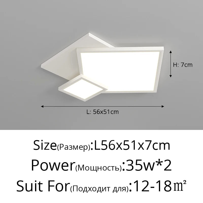 lustre de style minimaliste moderne spectre complet 	 haut de gamme intelligent
