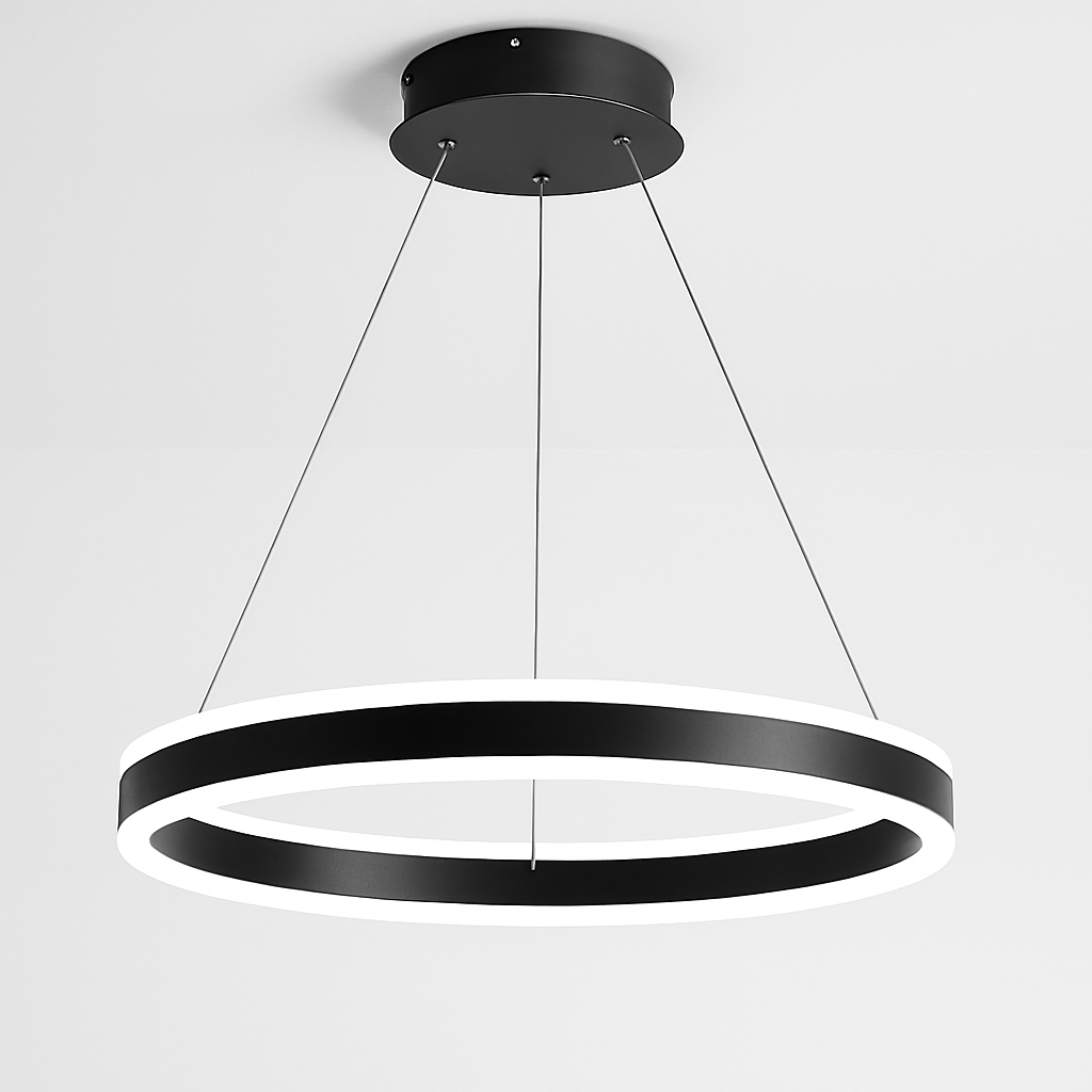 lustre design à Anneau moderne LED dimmable