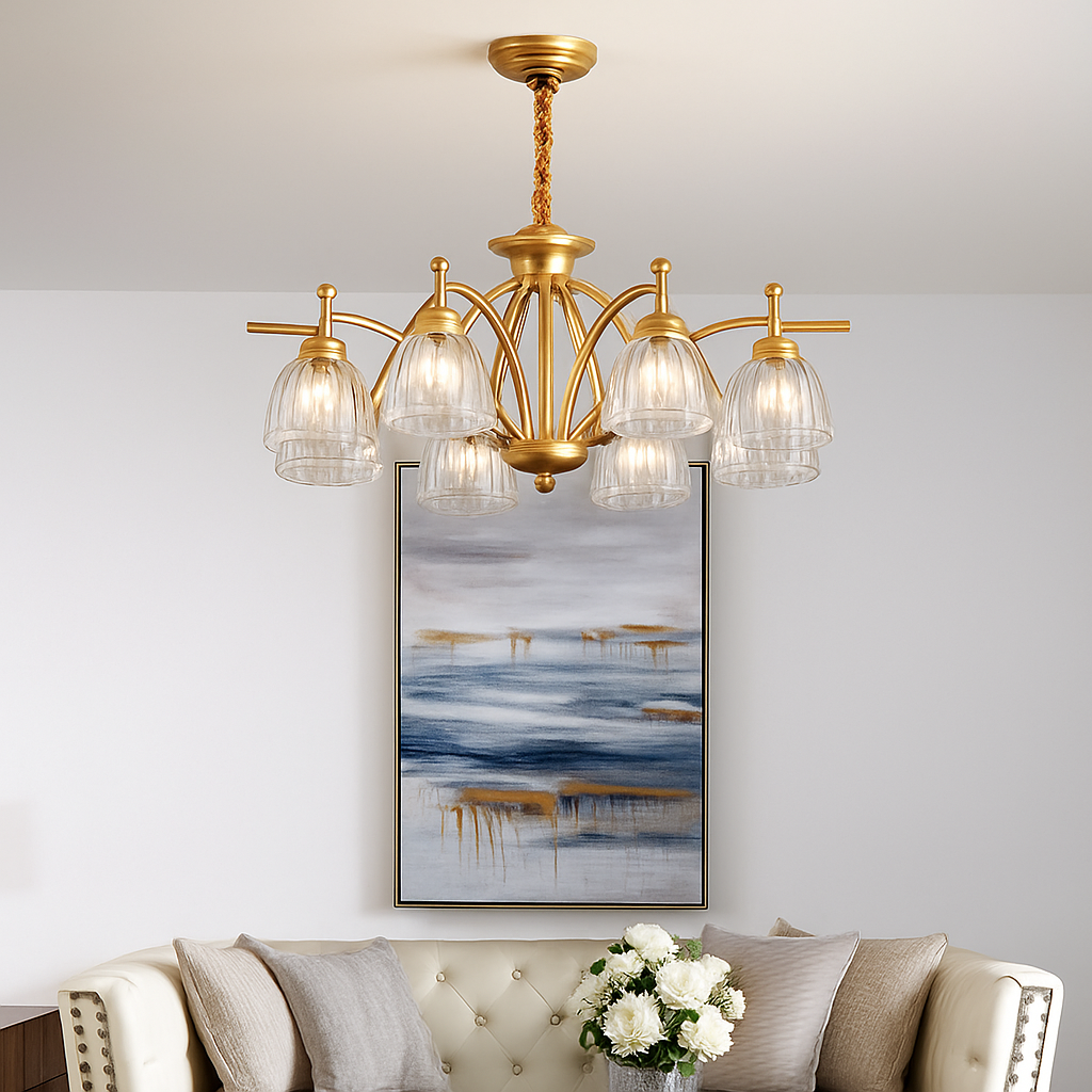 lustre design de luxe nordique vintage suspension loft