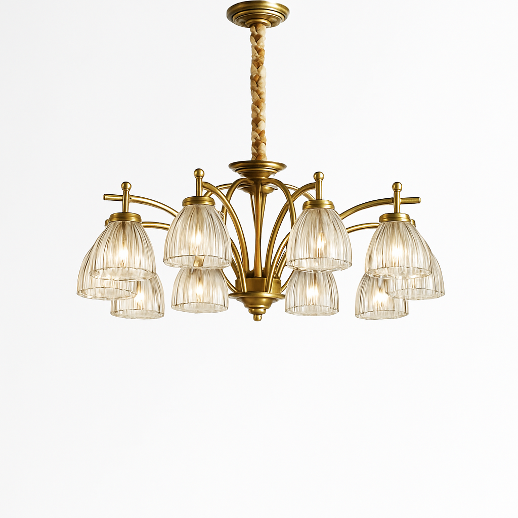 lustre design de luxe nordique vintage suspension loft