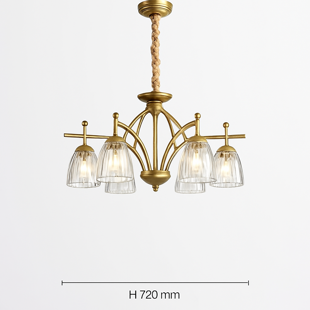 lustre design de luxe nordique vintage suspension loft
