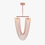 lustre design en aluminium led nouvelle tendance 2022