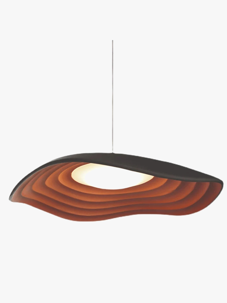 lustre design en forme de feuille de lotus pour bar et restaurant