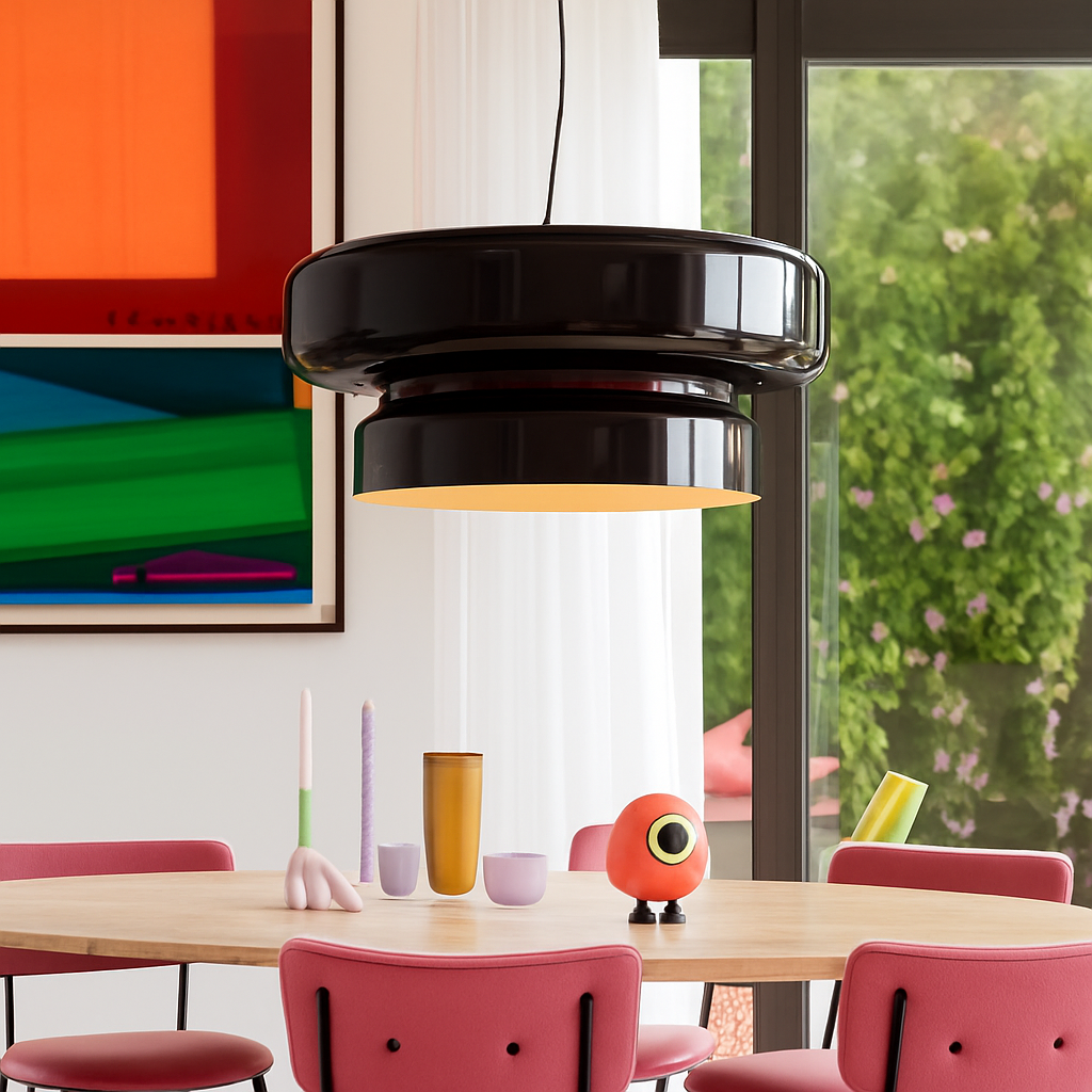 lustre design espagnol en verre pour intérieur moderne