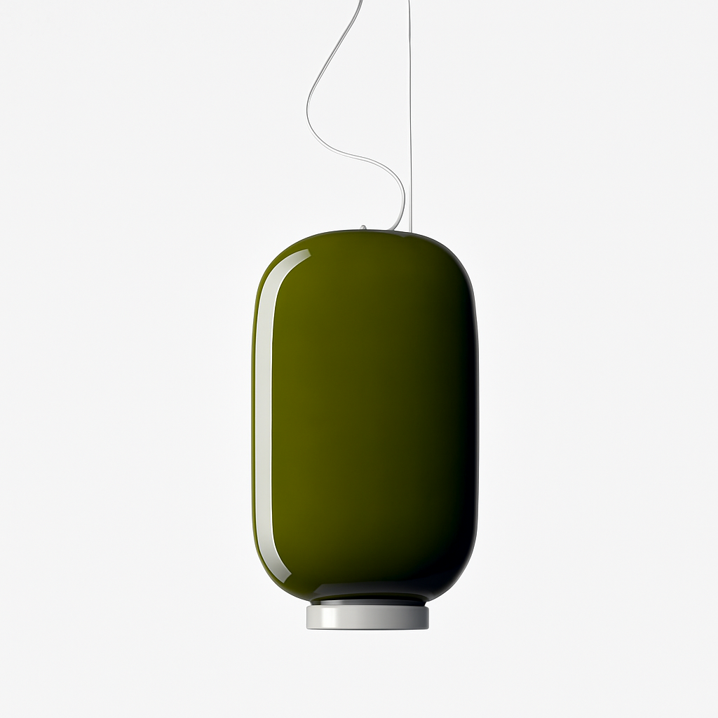 lustre design en verre pour bar et restaurant
