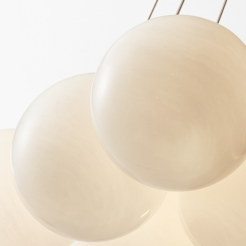 Lustre design LED avec boules