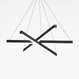 Lustre design LED barrettes lumineuses en métal Zillion