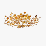 lustre design moderne en agate colorée pour intérieur élégant