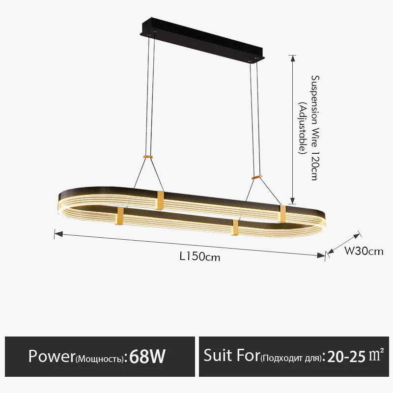 lustre design moderne pour espace créatif et convivial