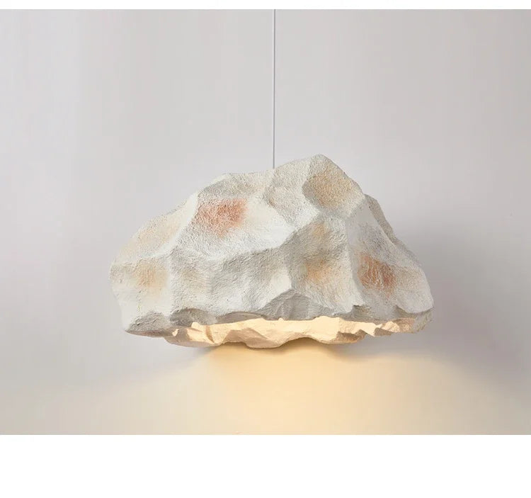 lustre design nordique en micro ciment style japonais fait main