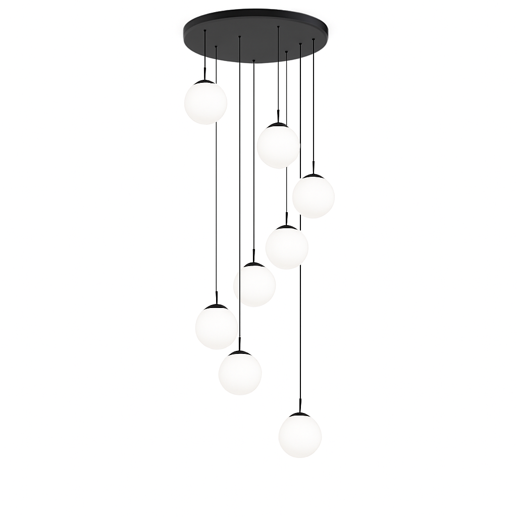 lustre duplex moderne pour éclairage de luxe intérieur