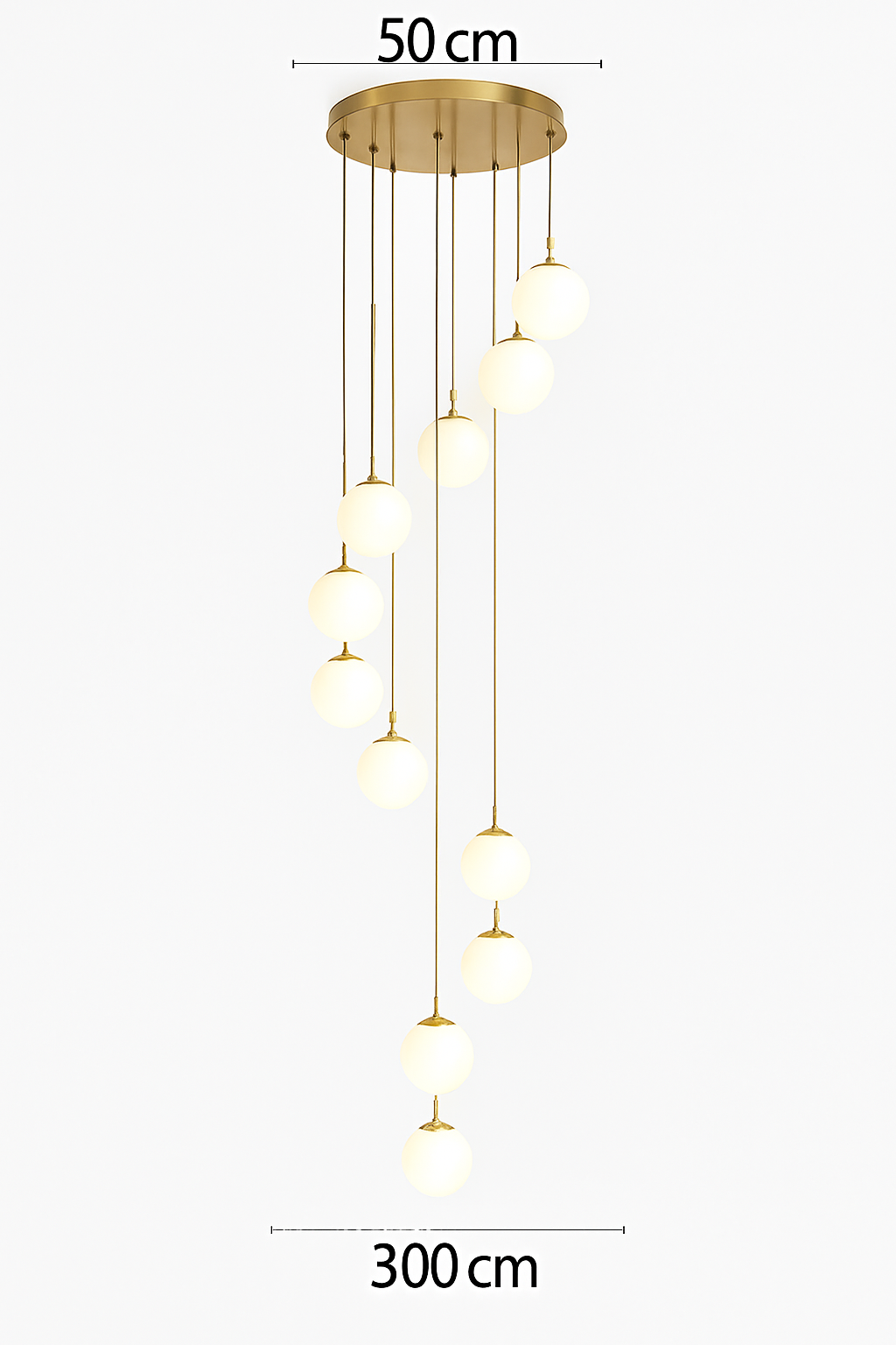 lustre duplex moderne pour éclairage de luxe intérieur