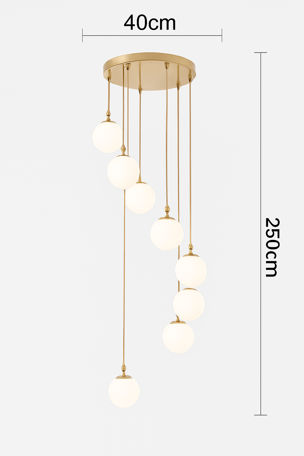 lustre duplex moderne pour éclairage de luxe intérieur