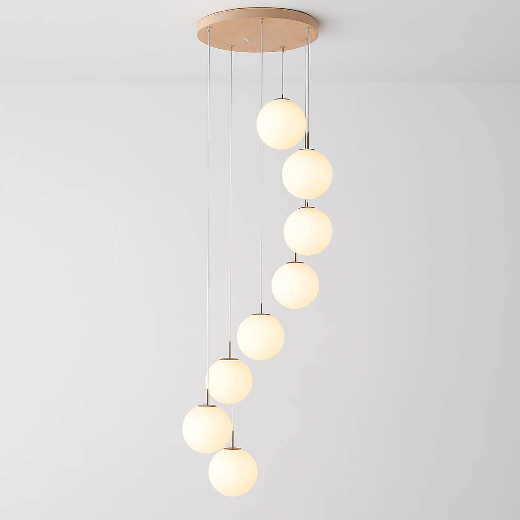 lustre duplex moderne pour éclairage de luxe intérieur