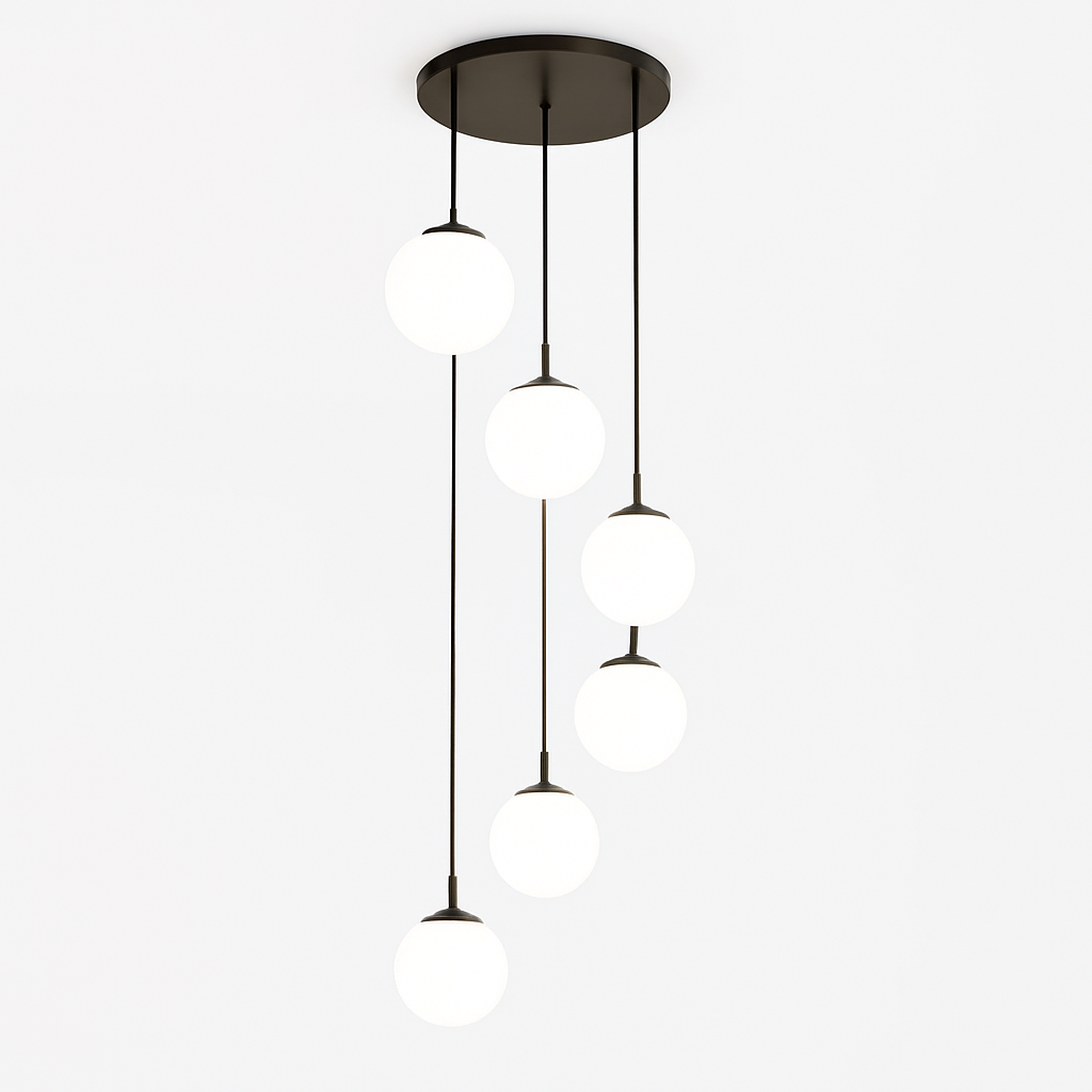 lustre duplex moderne pour éclairage de luxe intérieur
