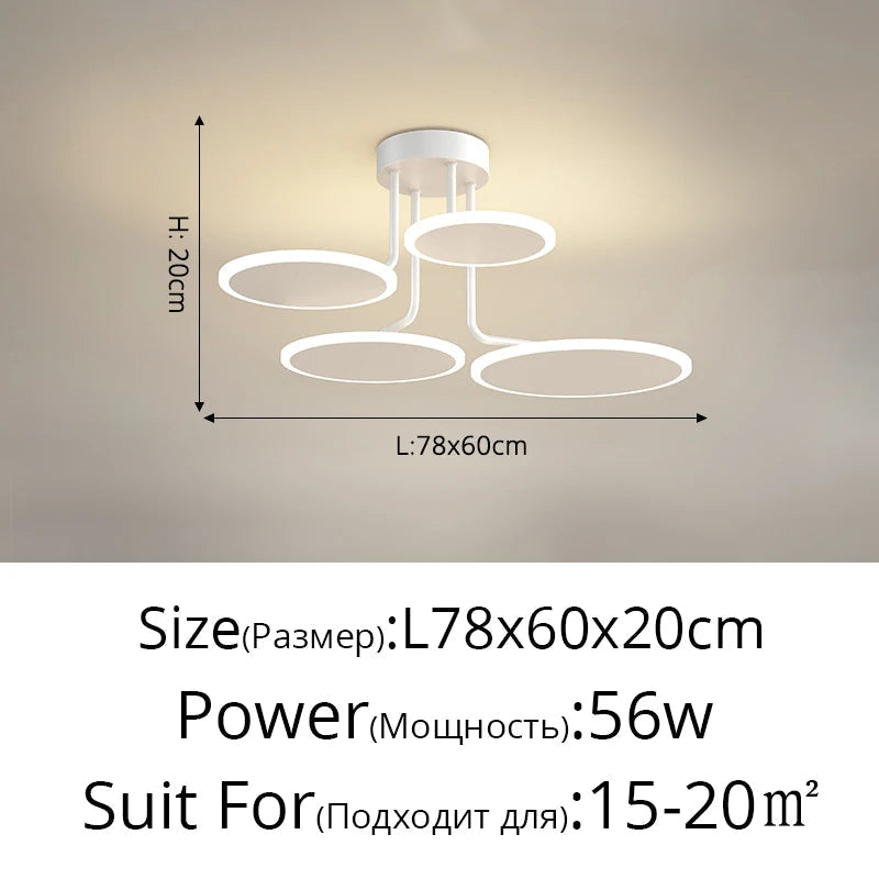 lustre en acrylique design pour intérieur moderne élégant et lumineux