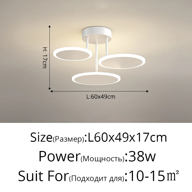 lustre en acrylique design pour intérieur moderne élégant et lumineux
