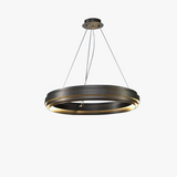 lustre en anneau post-moderne minimaliste italien led