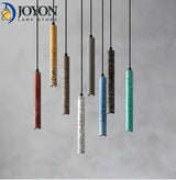 lustre en béton tube ciment design moderne pour intérieur décoratif