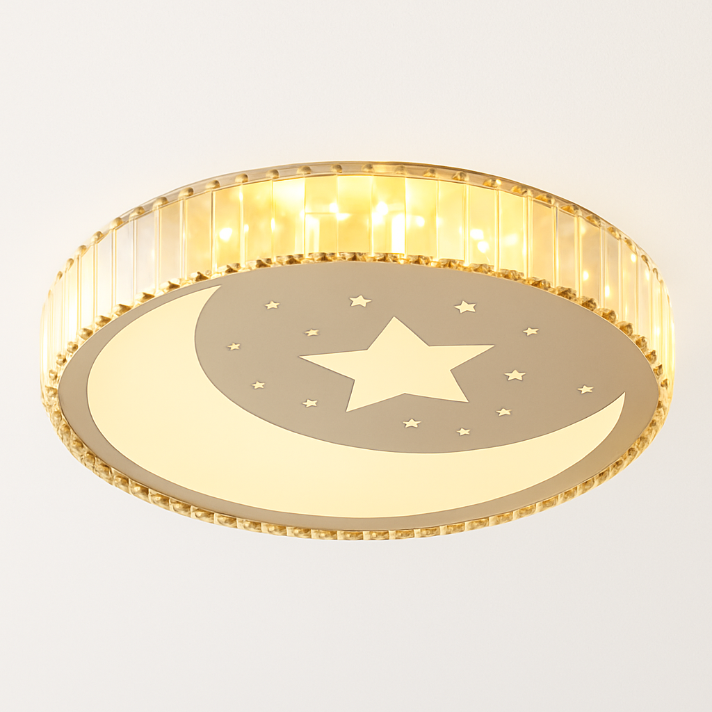 lustre en cristal de luxe pour décoration intérieure élégante