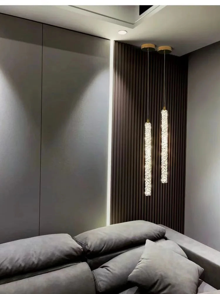 lustre en cristal de luxe pour intérieur moderne et élégant