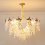 lustre en cristal design créatif pour éclairage moderne