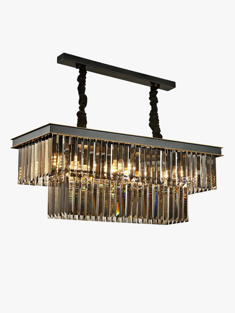 lustre en cristal design créatif pour décoration intérieure
