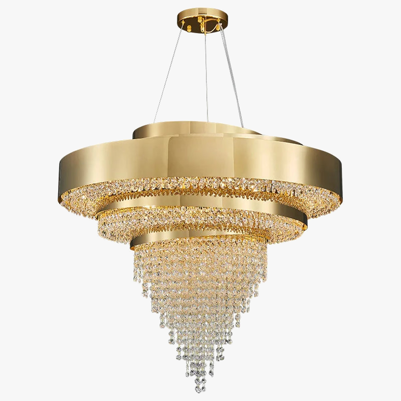 lustre en cristal design moderne pour une décoration élégante