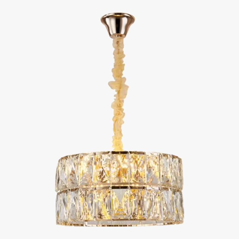 lustre en cristal design nordique pour intérieur élégant