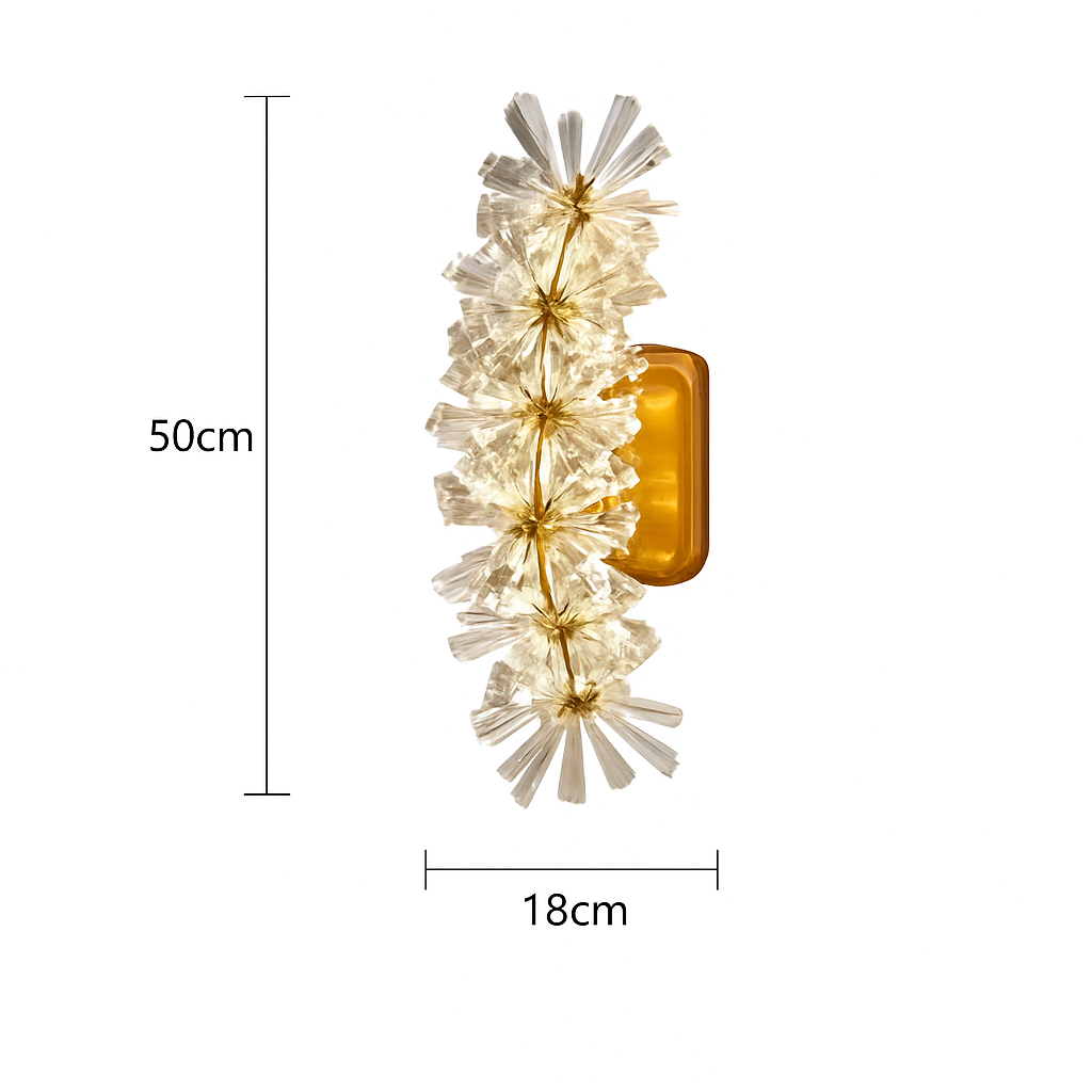 lustre en cristal design pour éclairage intérieur élégant